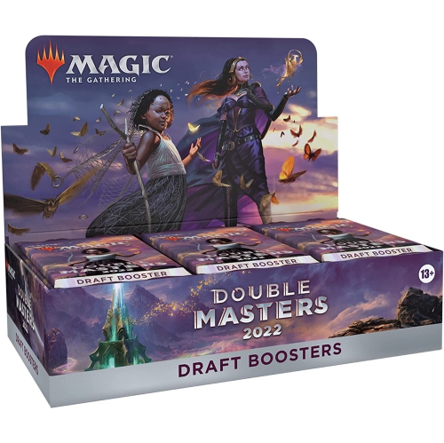Magic: The Gathering: Double Masters – Boîte de 24 paquets de 2022 extensions pour le repêchage, 16 cartes par paquet