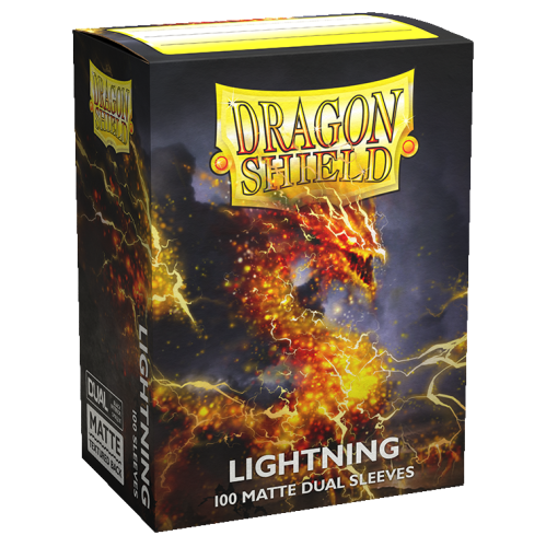 ARCANE TINMEN  Dragon Shield Sleeves Standard Size: Lightning Matte Dual At-15047