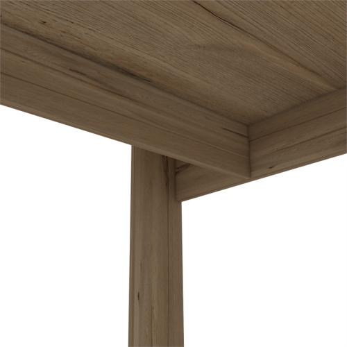 Tuhome Oak Modern Engineered Wood Oviedo 120 Computer Desk