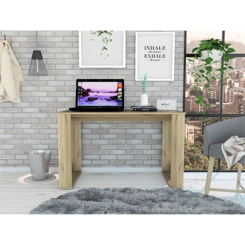 Tuhome Oak Modern Engineered Wood Oviedo 120 Computer Desk