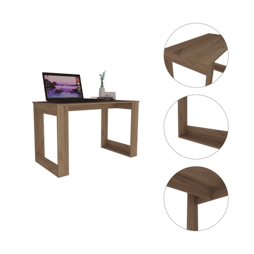 Tuhome Oak Modern Engineered Wood Oviedo 120 Computer Desk