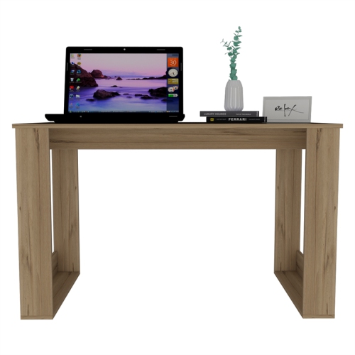 Tuhome Oak Modern Engineered Wood Oviedo 120 Computer Desk