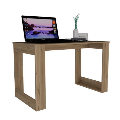 Tuhome Oak Modern Engineered Wood Oviedo 120 Computer Desk