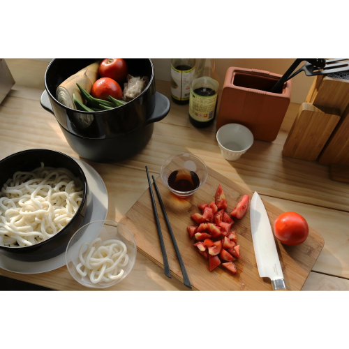 JIA Inc. Steamer II Series Pot large, 24cm, Pot & Lid