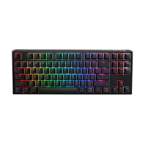 Ducky ONE 3 Black - Hotswap Mechanical Keyboard - RGB - Cherry MX Silver - TKL Layout