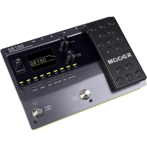 MOOER GE150 Electric Guitar Amp Modelling Multi Effects Pedal with Tuner by MOOER - Open Box condition - Image 2