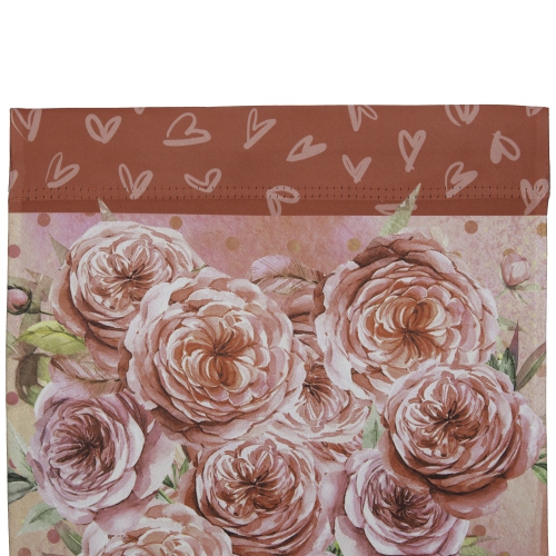 Love Rose Bouquet Outdoor Garden Flag 12.5" x 18"