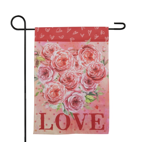 Love Rose Bouquet Outdoor Garden Flag 12.5" x 18"