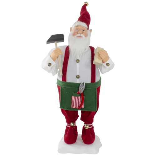 24" Santa's Workshop Elf Animated Standing Christmas Figure