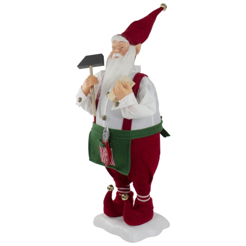 24" Santa's Workshop Elf Animated Standing Christmas Figure