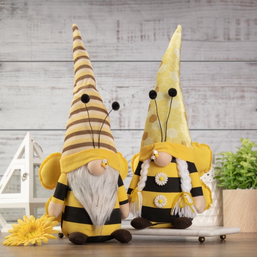 17" Bumblebee Boy Springtime Gnome