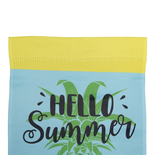 Hello Summer Pineapple Outdoor Garden Flag 12.5" x 18"