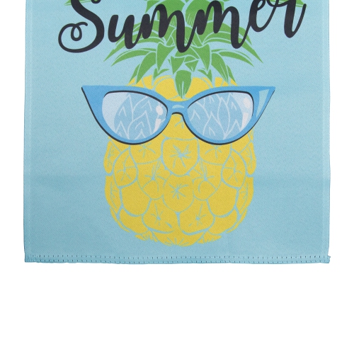 Hello Summer Pineapple Outdoor Garden Flag 12.5" x 18"