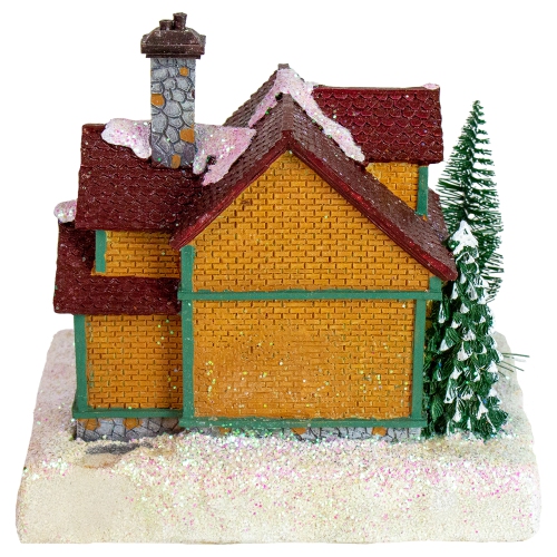 6.7" Kids Playing LED Lighted Christmas Candy Shoppe Village Building