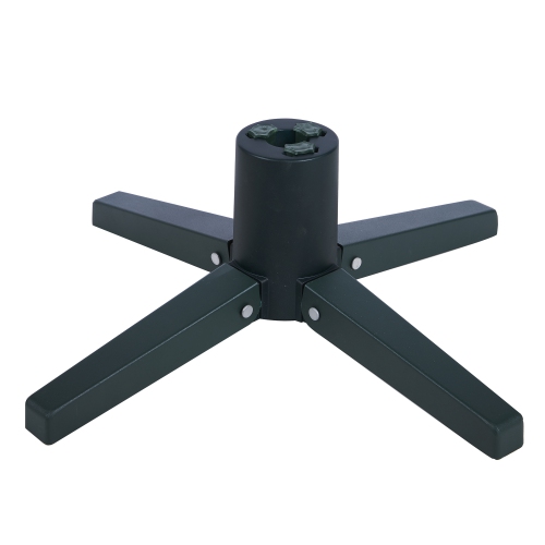 Green Adjustable Artificial Christmas Tree Stand - For Trees up to 7.75ft Tall