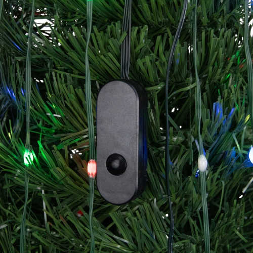 Arbre de Noël d'extérieur artificiel télescopique à plusieurs fonctions, vert, 4 pi