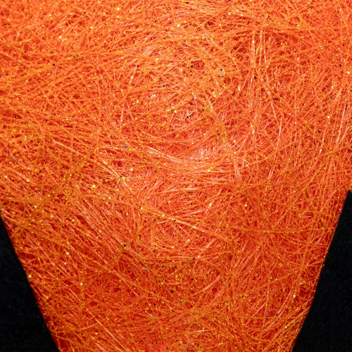 Set of 2 Orange Lighted Sisal Pumpkins Outdoor Halloween Decorations