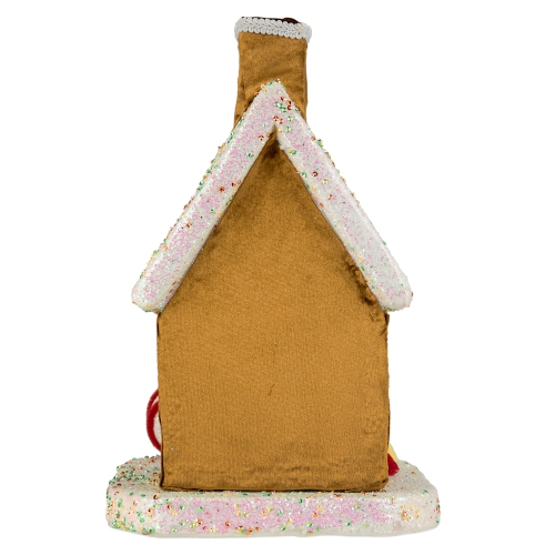 13" Gingerbread Candy House Christmas Decoration