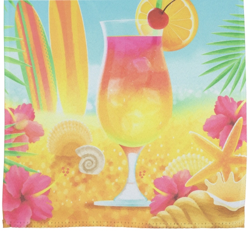 Tropical Beach Outdoor Garden Flag 12.5" x 18"
