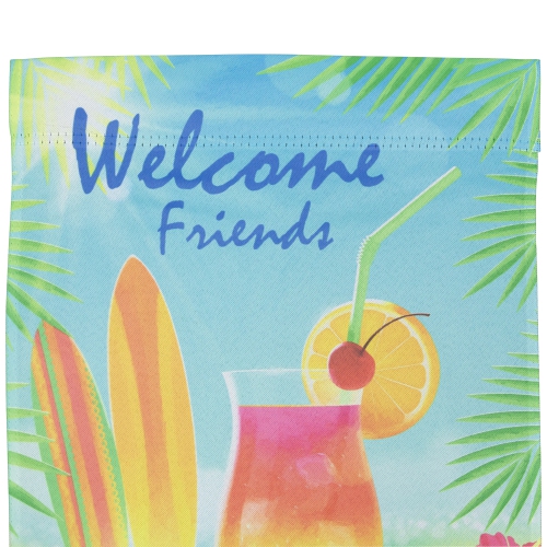 Tropical Beach Outdoor Garden Flag 12.5" x 18"