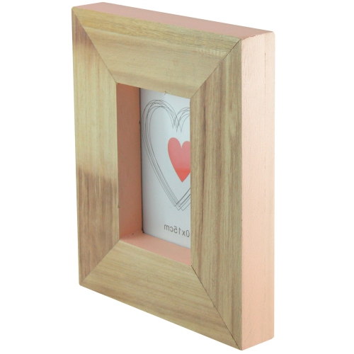 Cadre photo rectangulaire en bois - pour une photo de 5,5 x 3,5 po - 10 po