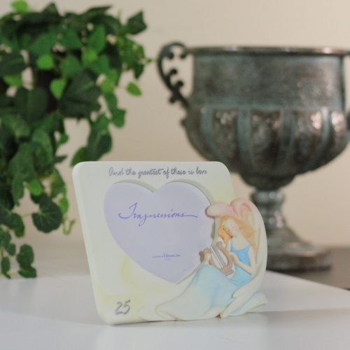 25th Silver Wedding Anniversary 4"x6" Photo Picture Frame #11435