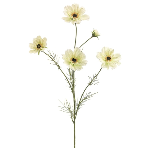 Artificial Cosmos Floral Spray - 32" - Cream