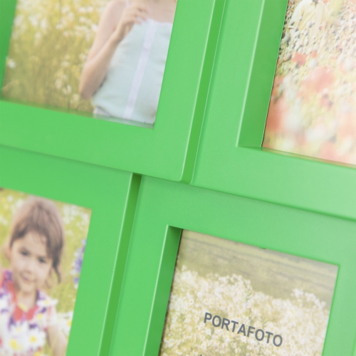 Multi-Sized Puzzled Collage Picture Frame - 11.5" - Green