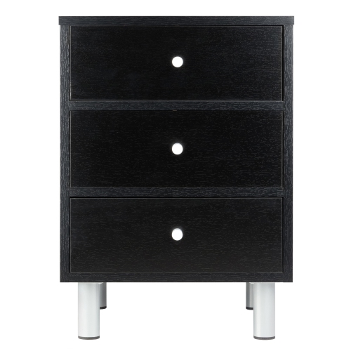 Daniel Accent Table, Nightstand, Black