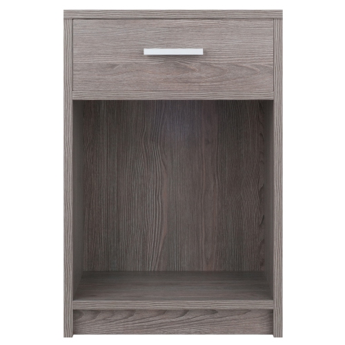 Rennick Accent Table, Nightstand, Ash Gray