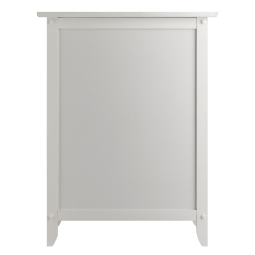 Eugene Accent Table, Nightstand, White