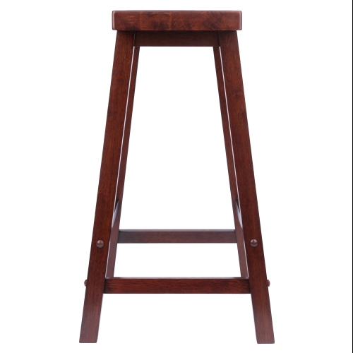 Satori Saddle Seat Counter Stool, Walnut