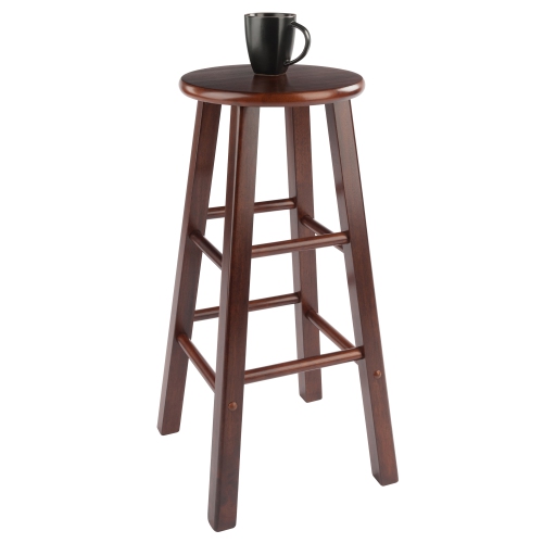 Bar Stool Set of 2 with Comfortable Seating for Indoor or Outdoor Use