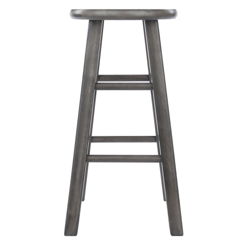 Ivy Square Leg Counter Stool, Rustic Oyster Gray