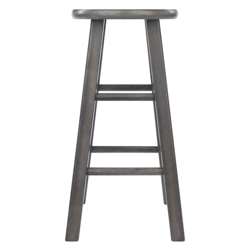Ivy Square Leg Counter Stool, Rustic Oyster Gray
