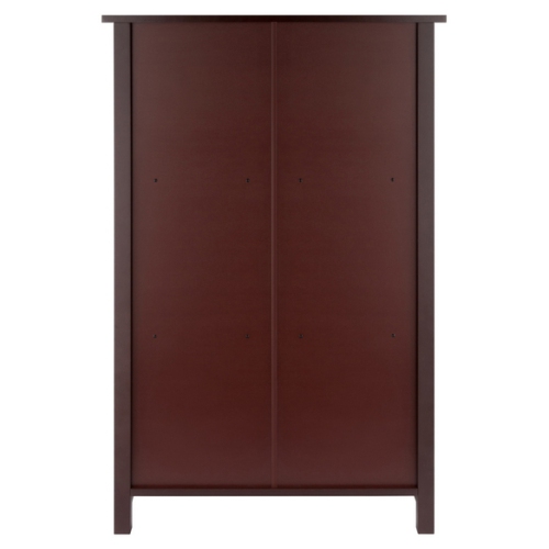 Milan 3-Section Shelf, Walnut