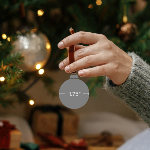 10ct Baby Pink Glass 2-Finish Christmas Ball Ornaments 1.75"