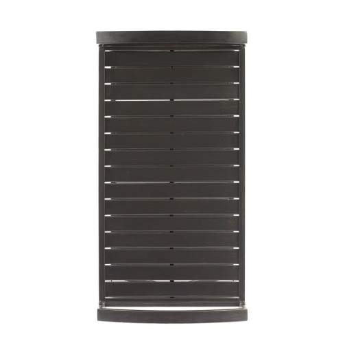 Crosley Furniture Kaplan Metal Outdoor Bar Cart in Oil Rubbed Bronze