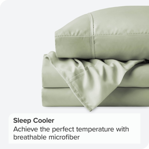 Bare Home Sheet Set - Premium 1800 Ultra-Soft Microfiber - Double Brushed - Hypoallergenic - Wrinkle Resistant