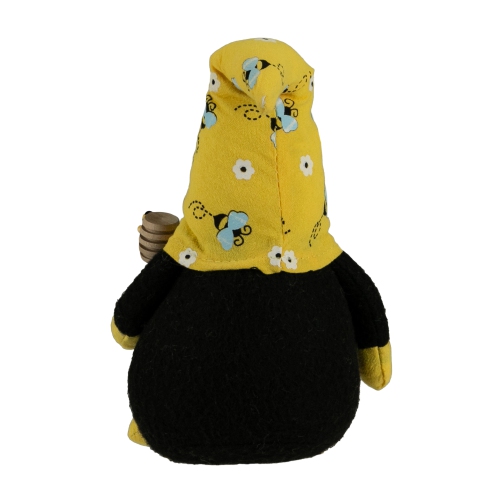 10" Bumblebee Daisy Springtime Gnome with Honey Dipper