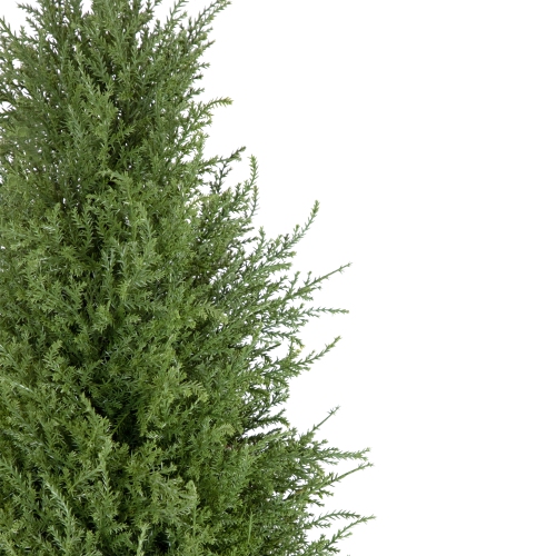 Real Touch™ Artificial Cedar Pine Arborvitae Tree in Urn Style Pot, Unlit - 5'