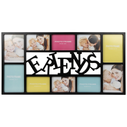 Friends Photo Frame Wall Collage - 28.75 - Black