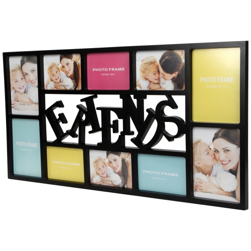 Friends Photo Frame Wall Collage - 28.75 - Black