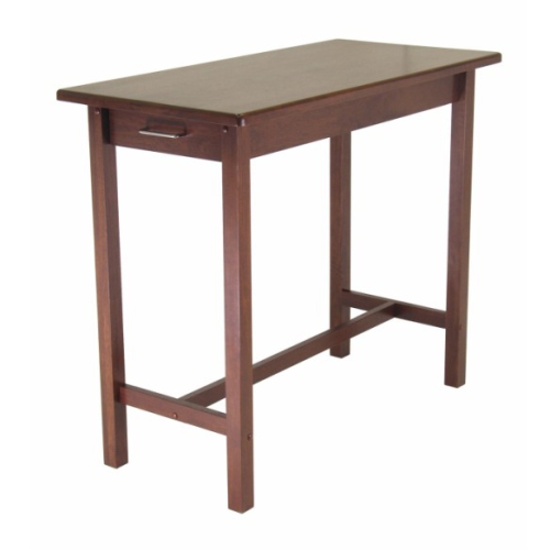 Sally 3-Pc Breakfast Table Set with Counter Stools, Walnut