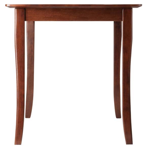 Inglewood 3-Pc Dining Table with Ladder-back Chairs, Walnut