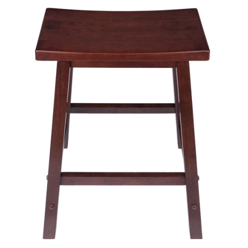 Orlando 5-Pc High Table with Saddle Seat Counter Stools, Walnut