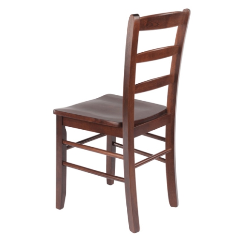 Groveland 5-Pc Dining Table with Ladder-back Chairs, Walnut