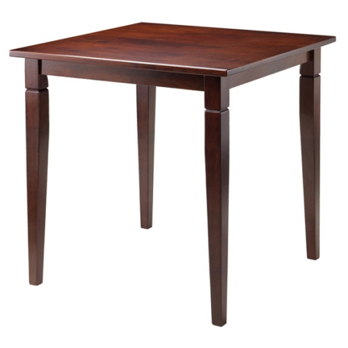 Kingsgate 3-Pc Dinning Table with Ladder-back Chairs, Walnut