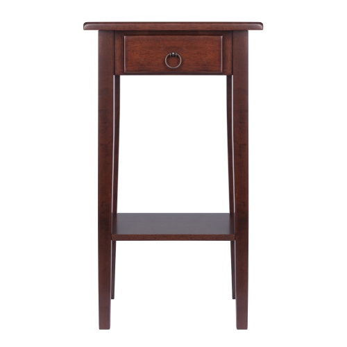 Regalia Accent, Side Table, Walnut