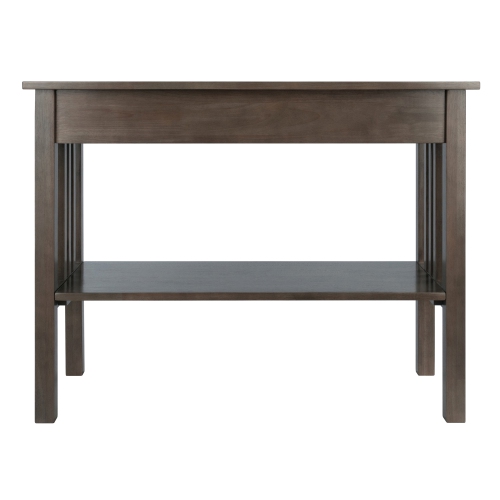 Stafford – Table console, gris huître